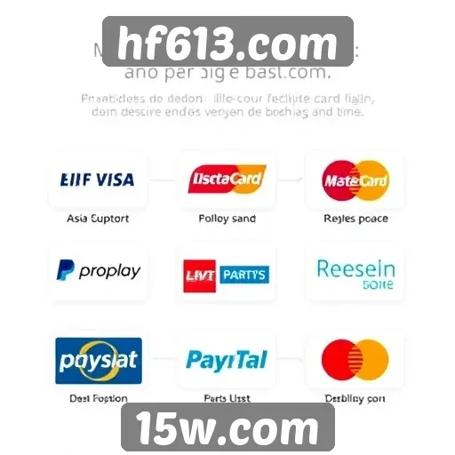 Exploração dos métodos de pagamento disponíveis em hf613.com